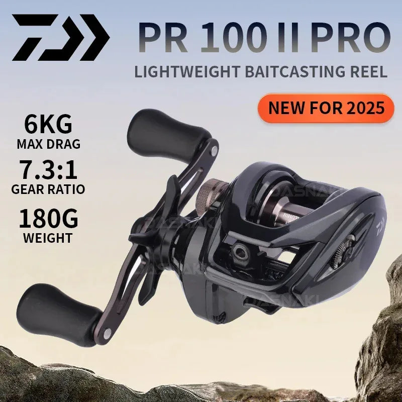 Daiwa PR100 II Pro Baitcast Reel - Fish & Cheaps | Fishing & Outdoor Gear