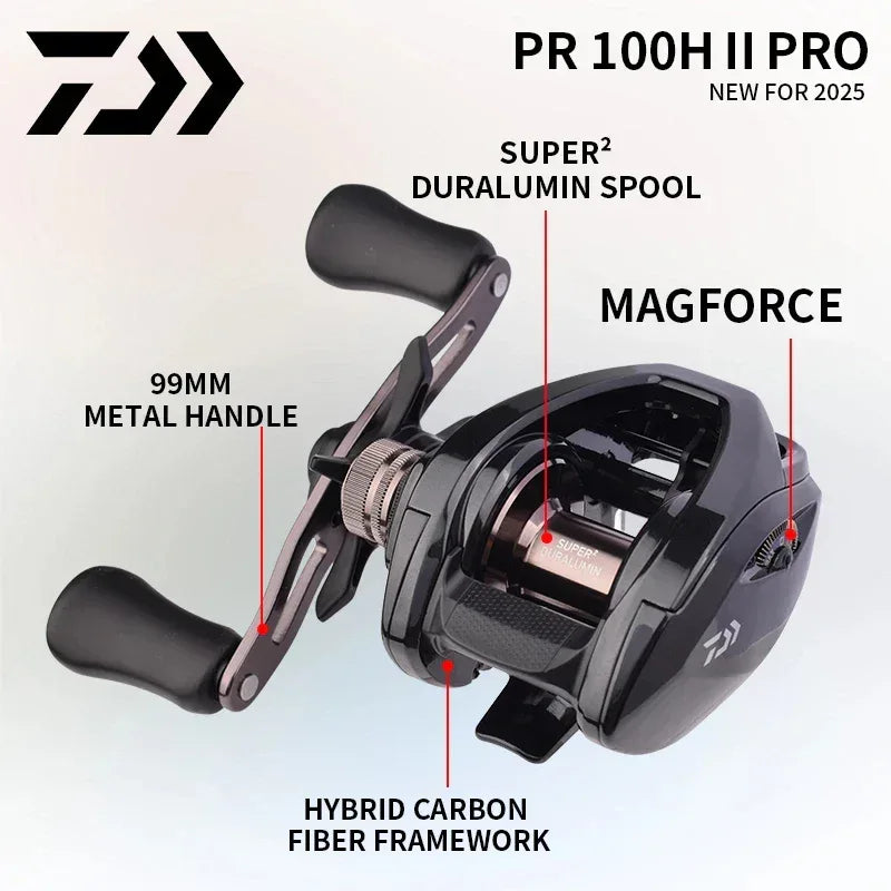 Daiwa PR100 II Pro Baitcast Reel - Fish & Cheaps | Fishing & Outdoor Gear