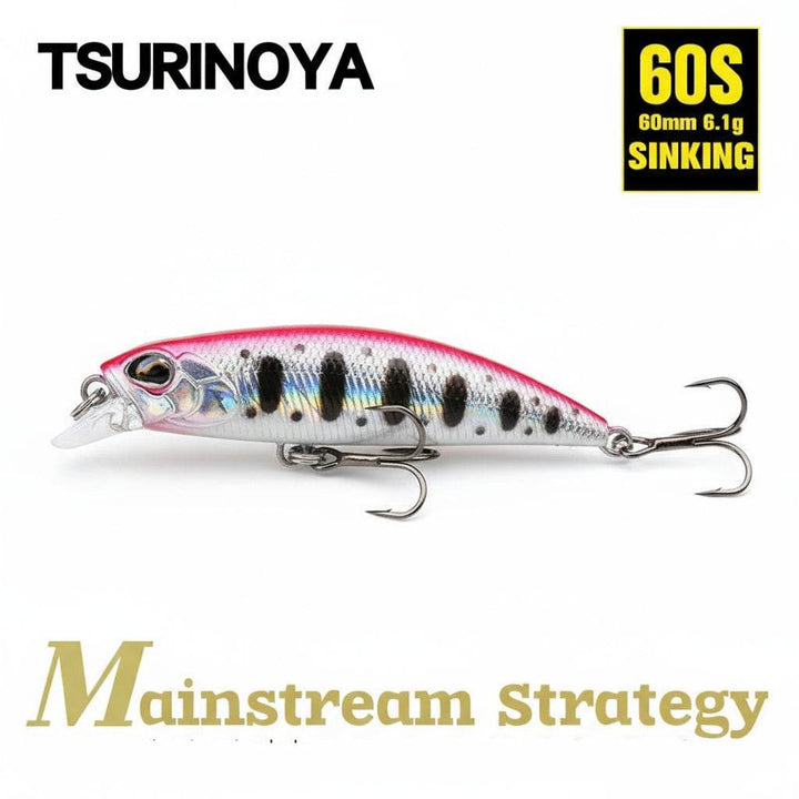 TSURINOYA Intruder 60S Sinking Minnow - Fish & Cheaps | Fishing & Outdoor Gear