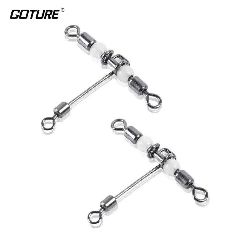 Goture 3-Way Cross-Line Swivel Set – 20pcs - Fish & Cheaps | Fishing & Outdoor Gear