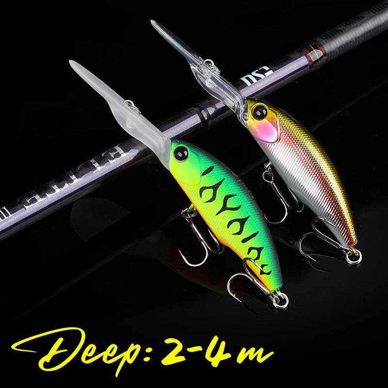 TSURINOYA 57SP Deep Dive Suspending Minnow - Fish & Cheaps | Fishing & Outdoor Gear