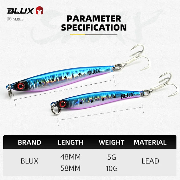 BLUX Mini SAURY Micro Metal Jig – Fishing Lure