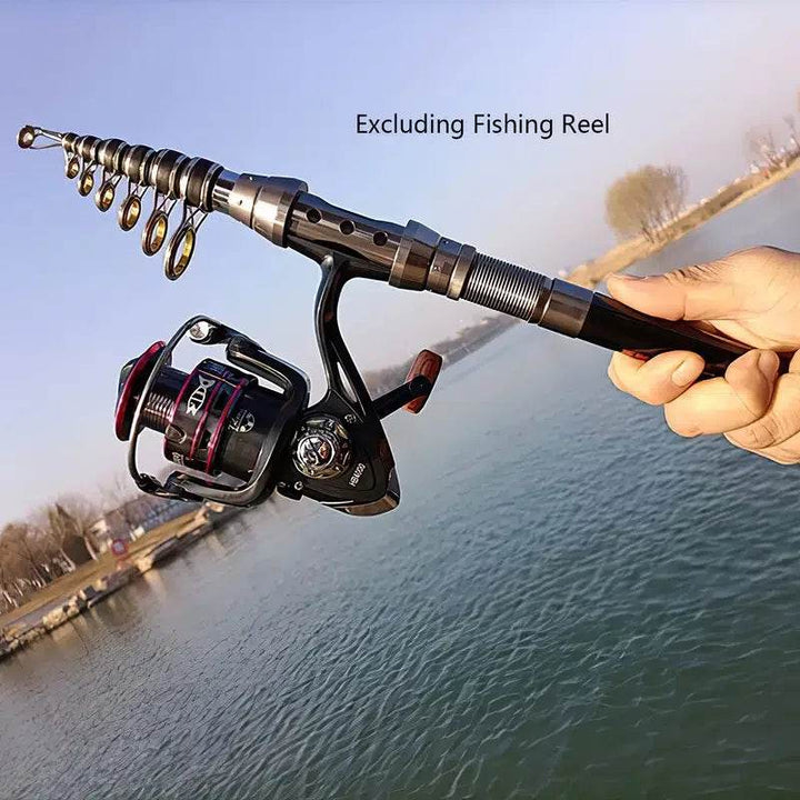 Goture Carbon Telescopic Fishing Rod – Ultra-Light Long Distance - Fish & Cheaps | Fishing & Outdoor Gear