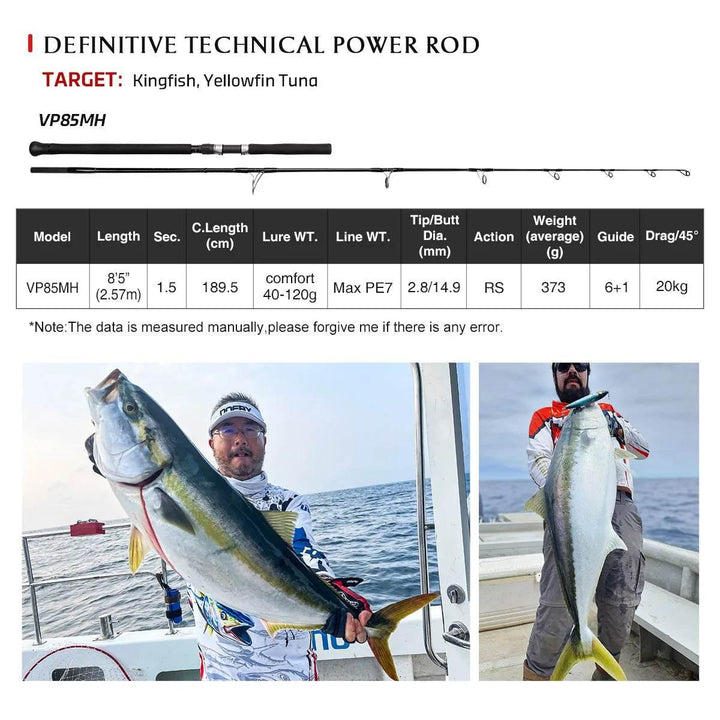 NOEBY VOYAGER Kingfish Edition Rod - Fish & Cheaps | Fishing & Outdoor Gear