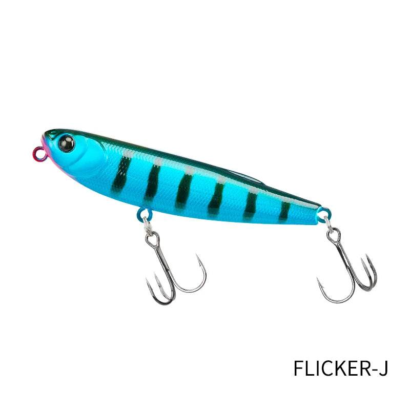 TSURINOYA FLICKER 70F Z Dog Topwater Walker - Fish & Cheaps | Fishing & Outdoor Gear