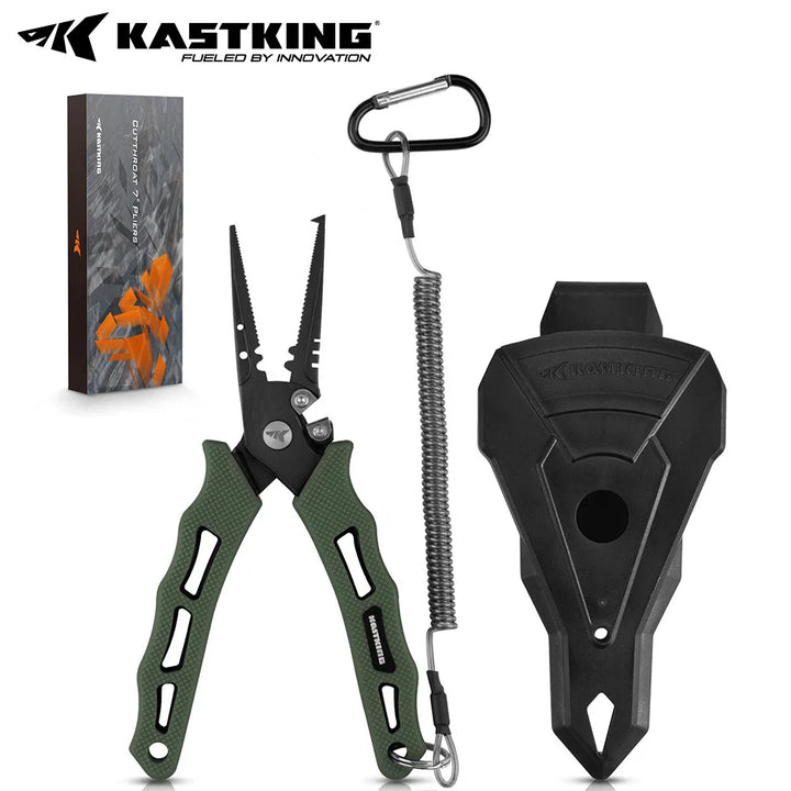 KastKing Cutthroat 7” Stainless Steel Fishing Pliers