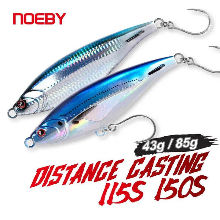 NOEBY Stickbait Sinking Pencil Lure Twin Pack - Fish & Cheaps | Fishing & Outdoor Gear
