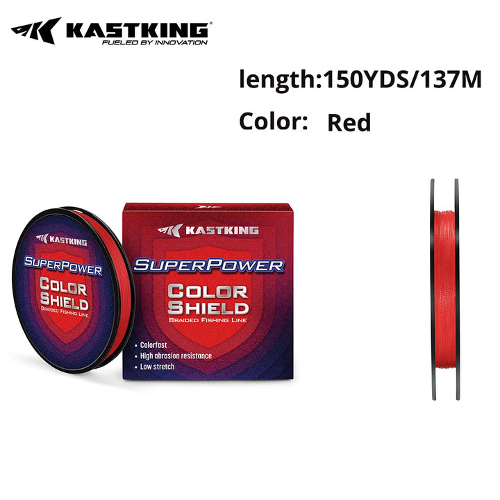 KastKing SuperPower ColorShield Braided Fishing Line