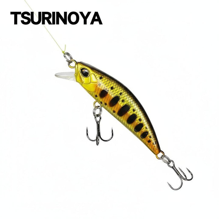TSURINOYA DW63 Mini Minnow – Sinking Trout Lure - Fish & Cheaps | Fishing & Outdoor Gear