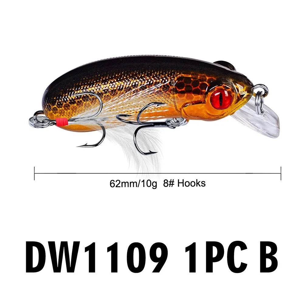 PROBEROS 6.2cm Floating Minnow – Precision Lure Action - Fish & Cheaps | Fishing & Outdoor Gear