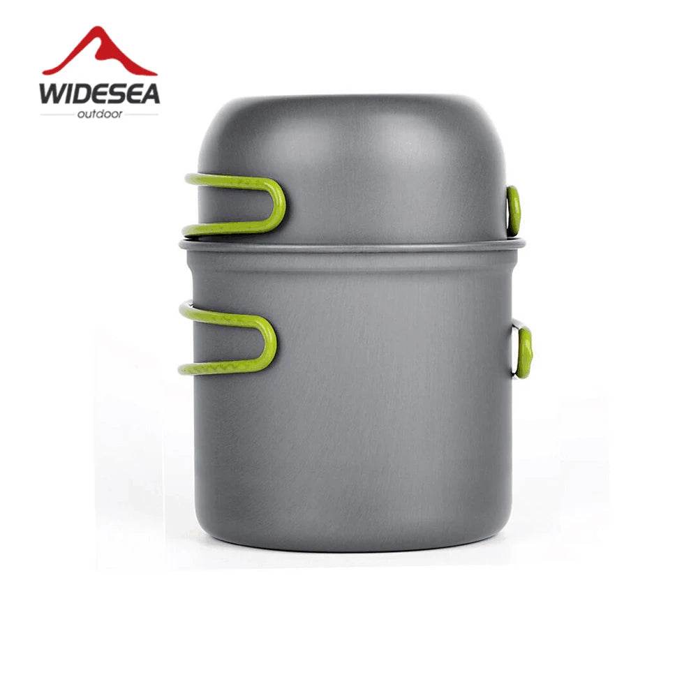 Widesea Ultralight Camping Cooking Pot Set - Fish & Cheaps | Fishing & Outdoor Gear