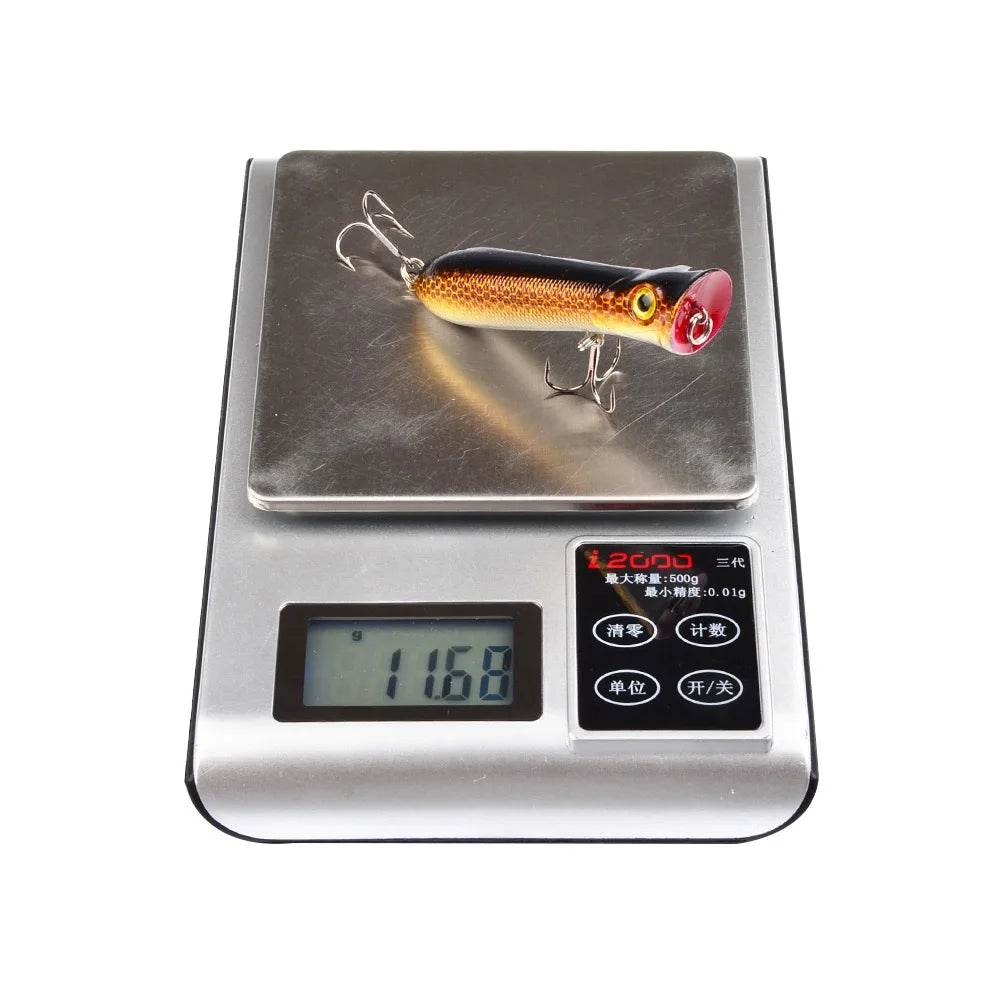 PROBEROS 8cm Top Water Popper Lure - Fish & Cheaps | Fishing & Outdoor Gear