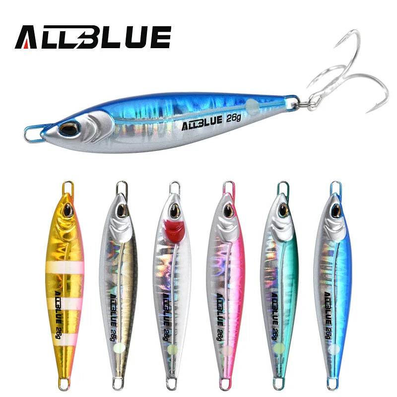ALLBLUE LEVIN Metal Jig Spoon – Offshore Casting Lure - Fish & Cheaps | Fishing & Outdoor Gear