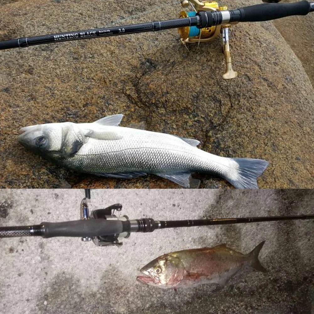 JOHNCOO Carbon Baitcasting Rod – 2.7m/3.0m Travel Power - Fish & Cheaps | Fishing & Outdoor Gear