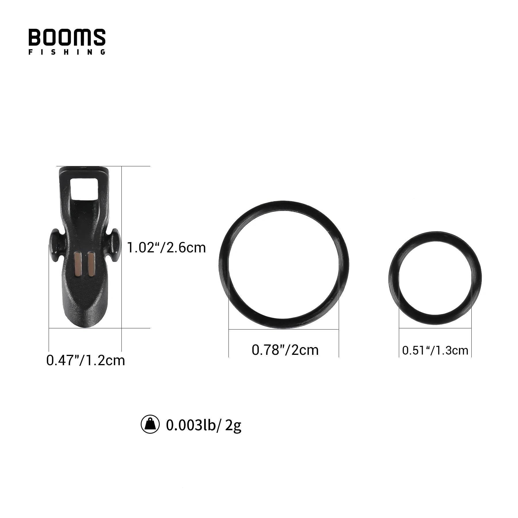 Booms Fishing HK1 Magnetic Hook Keeper – Tangle-Free Rod Storage - Fish & Cheaps | Fishing & Outdoor Gear