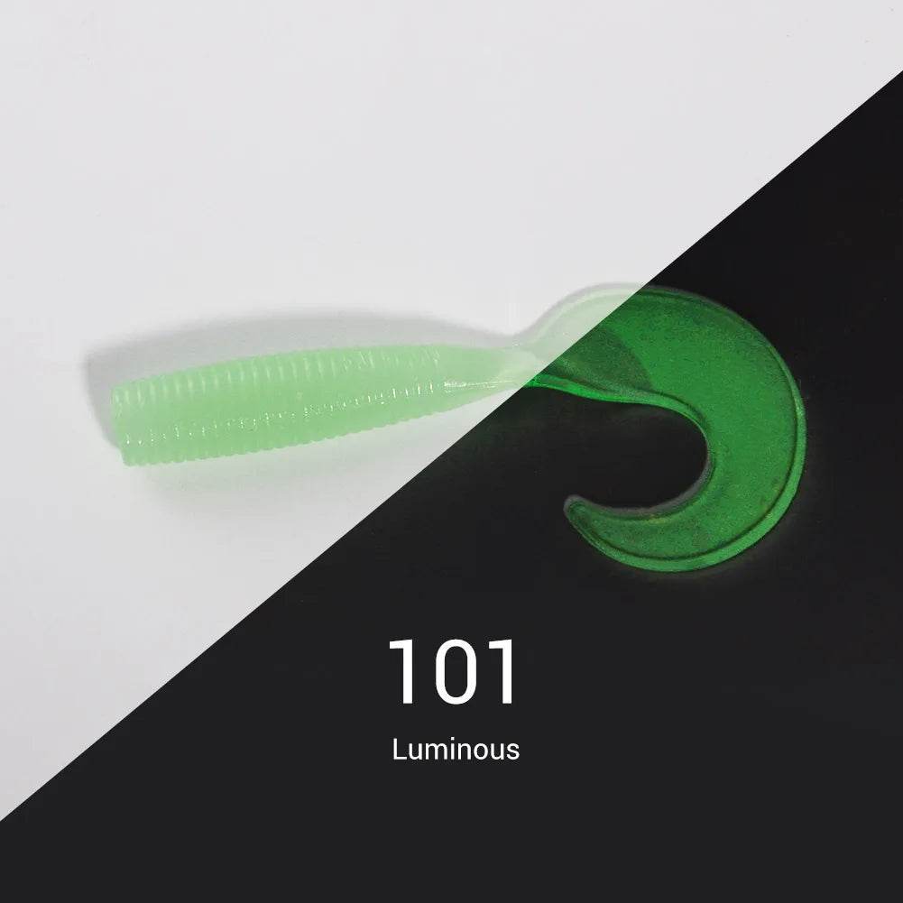 Noeby Grub Silicone Soft Lure – Lifelike Tail Action - Fish & Cheaps | Fishing & Outdoor Gear