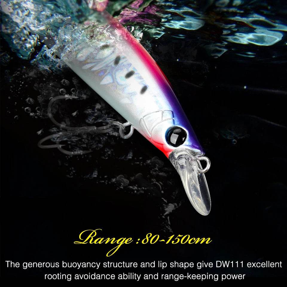 TSURINOYA Twinkle 130F Floating Minnow Lure - Fish & Cheaps | Fishing & Outdoor Gear