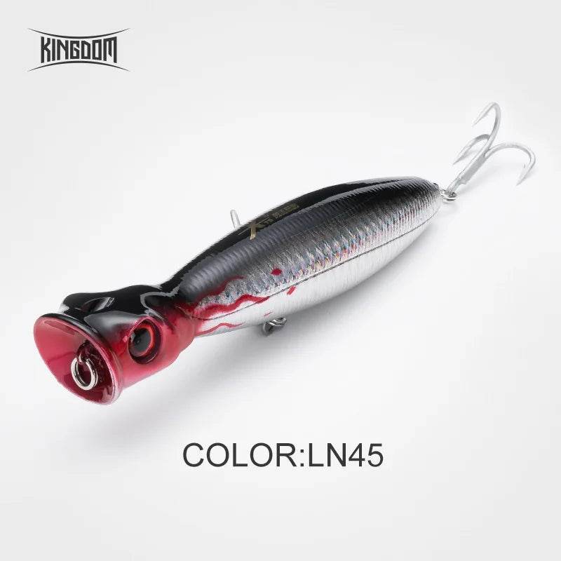 Kingdom TopWater Popper – Ultimate Floating Lure - Fish & Cheaps | Fishing & Outdoor Gear