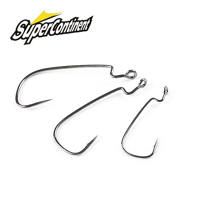 Supercontinent Offset Carbon Steel Crank Hooks – Big Rings - Fish & Cheaps | Fishing & Outdoor Gear