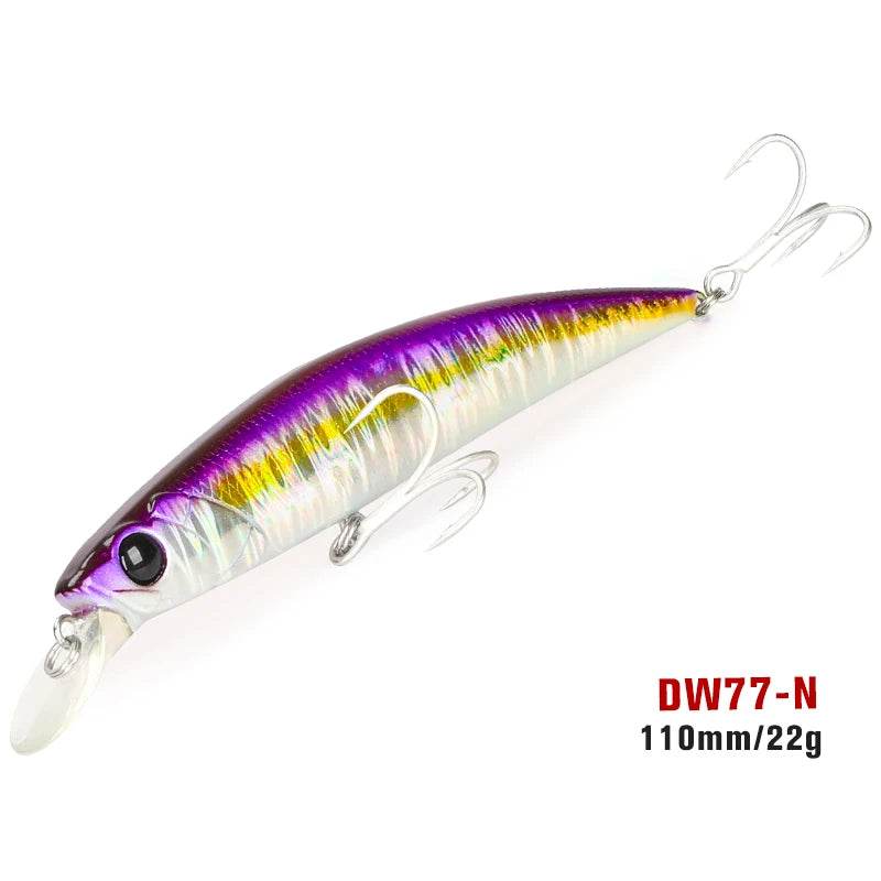 TSURINOYA 110S Long Casting Sinking Minnow - Fish & Cheaps | Fishing & Outdoor Gear