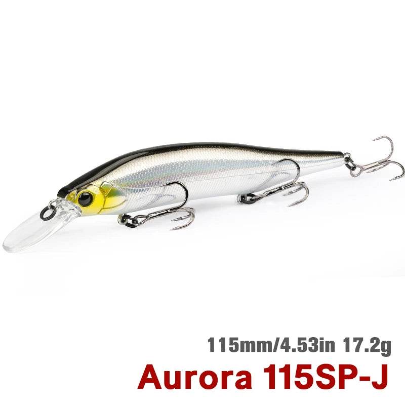 TSURINOYA 115SP Suspending Minnow Lure - Fish & Cheaps | Fishing & Outdoor Gear