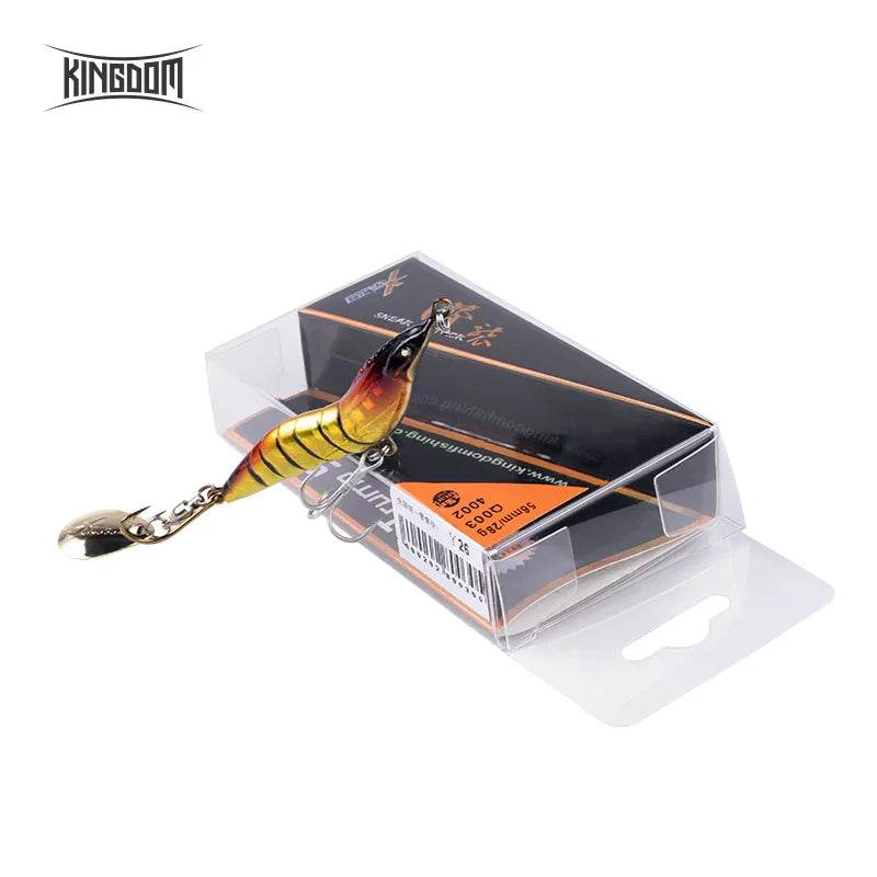 Kingdom Simulation Shrimp Lure – Bionic Spinner Jig - Fish & Cheaps | Fishing & Outdoor Gear