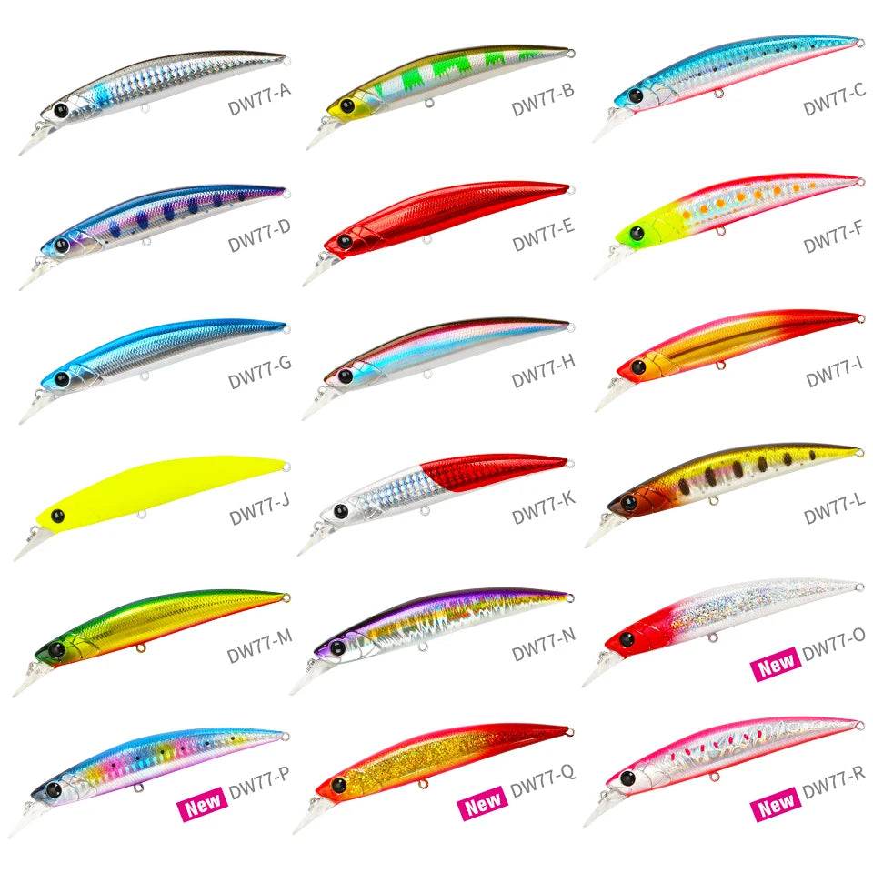 TSURINOYA 110S Sinking Minnow – DW77 New Colour - Fish & Cheaps | Fishing & Outdoor Gear