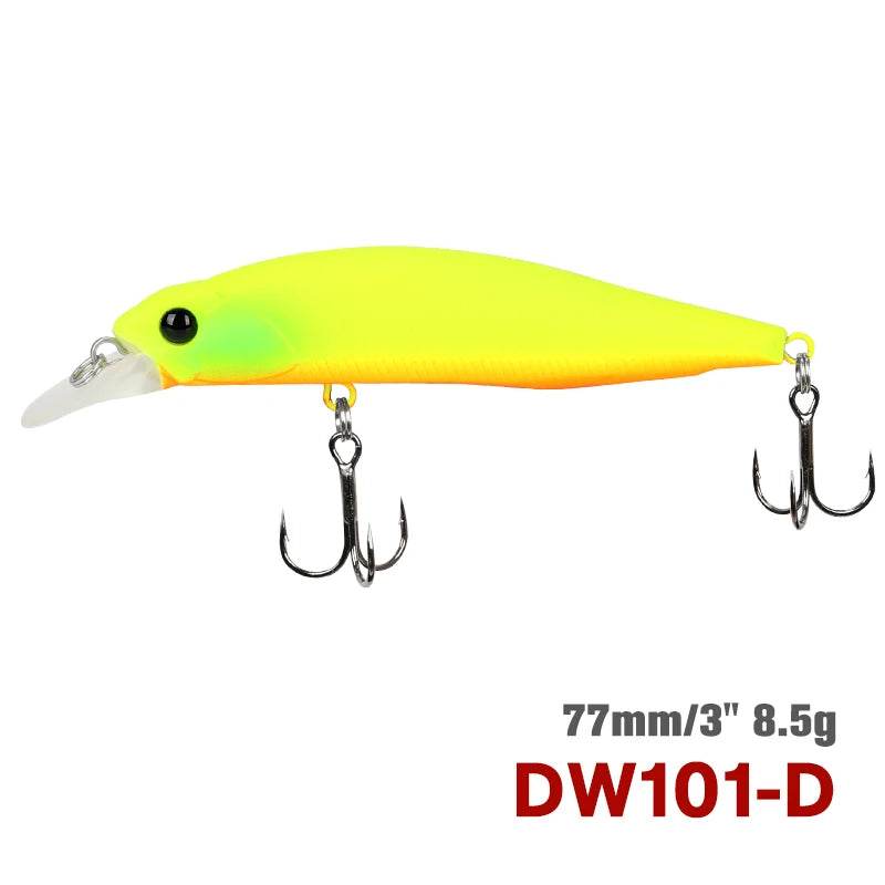 TSURINOYA 77SP Jerkbait – Precision Suspending Minnow - Fish & Cheaps | Fishing & Outdoor Gear