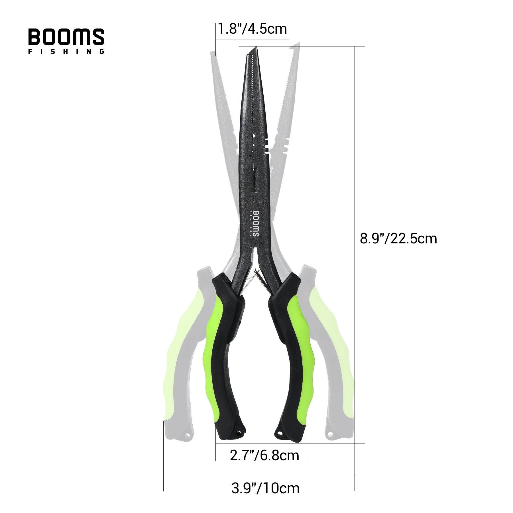 Booms F03 Long Nose Fishing Pliers - Fish & Cheaps | Fishing & Outdoor Gear