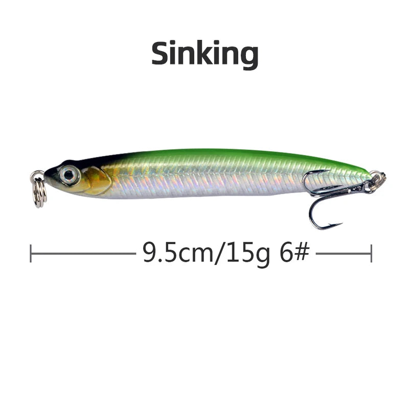 <strong>Thrill Stick Long Casting Sinking Pencil Lure</strong>