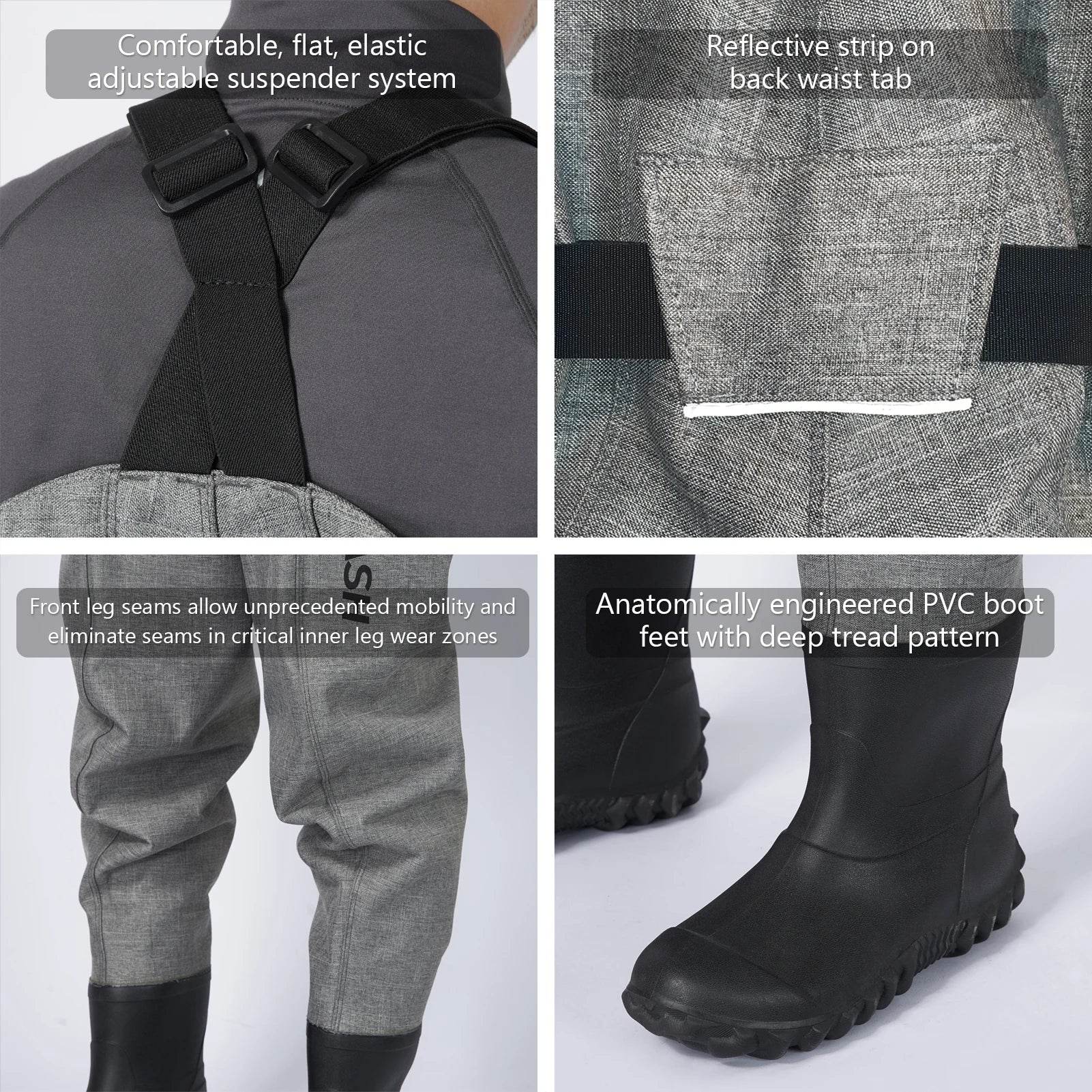 Bassdash 3D Boot Foot Chest Wader - Fish & Cheaps | Fishing & Outdoor Gear