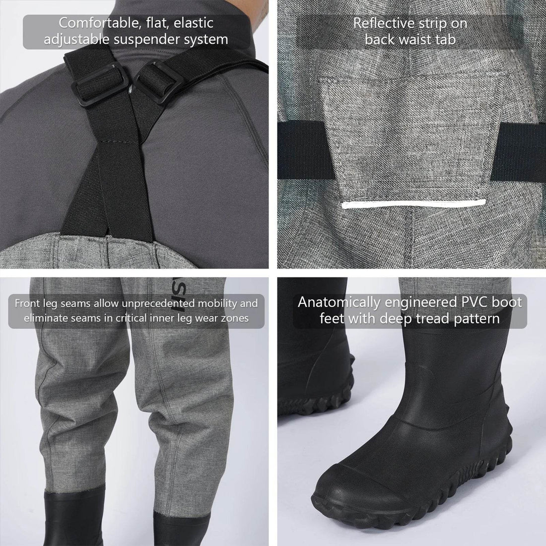 Bassdash 3D Boot Foot Chest Wader - Fish & Cheaps | Fishing & Outdoor Gear