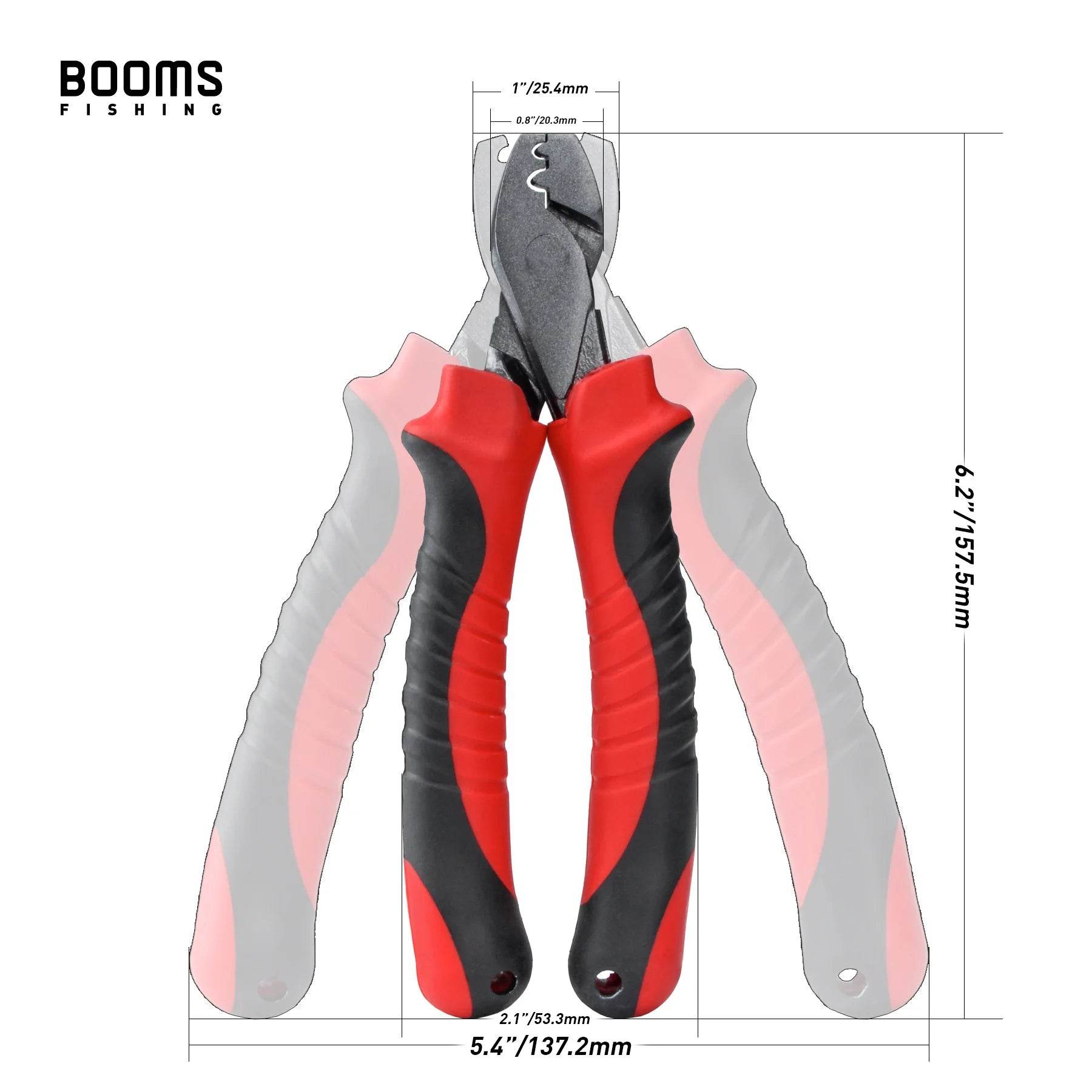 Booms Fishing CP2 Crimp Pliers – Lightweight Precision - Fish & Cheaps | Fishing & Outdoor Gear