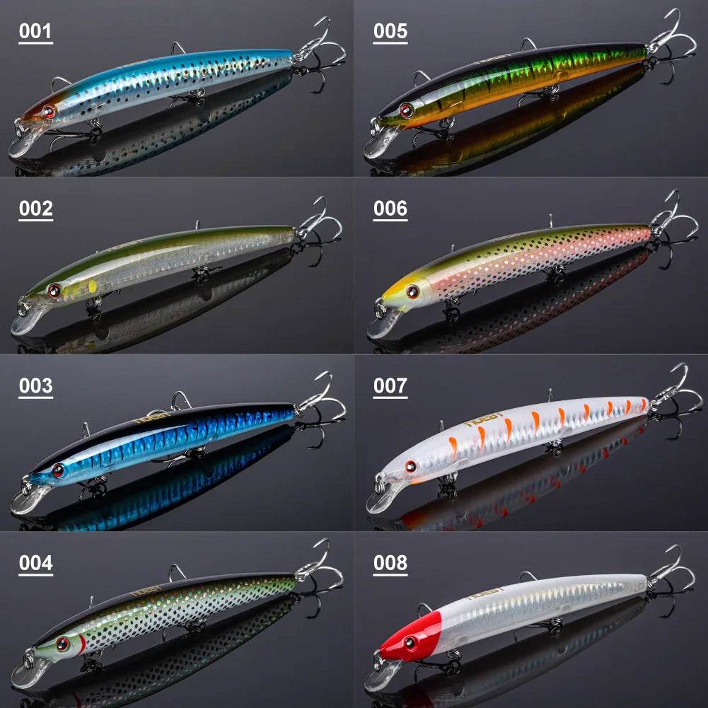 NOEBY 130mm Slim Minnow Jerkbait - Fish & Cheaps | Fishing & Outdoor Gear