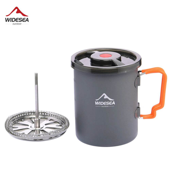 Widesea Camping Coffee Pot with French Press - Fish & Cheaps | Fishing & Outdoor Gear