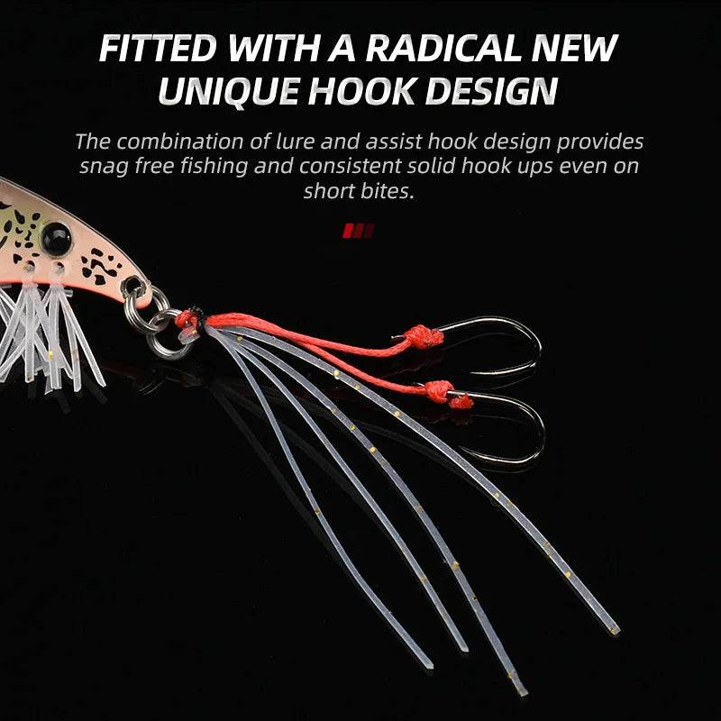 ALLBLUE Crazy Shrimp Metal VIB Spoon - Fish & Cheaps | Fishing & Outdoor Gear