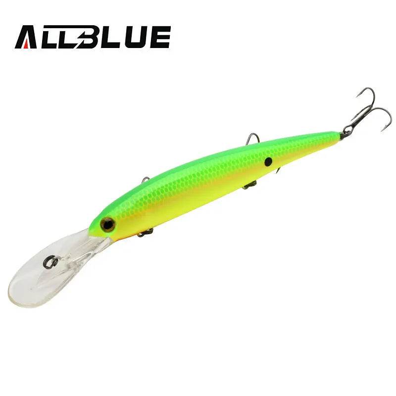 ALLBLUE Deep Walleye 125mm Floating Crankbait - Fish & Cheaps | Fishing & Outdoor Gear