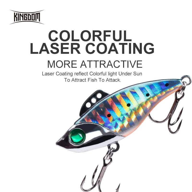 Kingdom Sinking VIB Fishing Lure – Vibrant Hard Bait Action - Fish & Cheaps | Fishing & Outdoor Gear