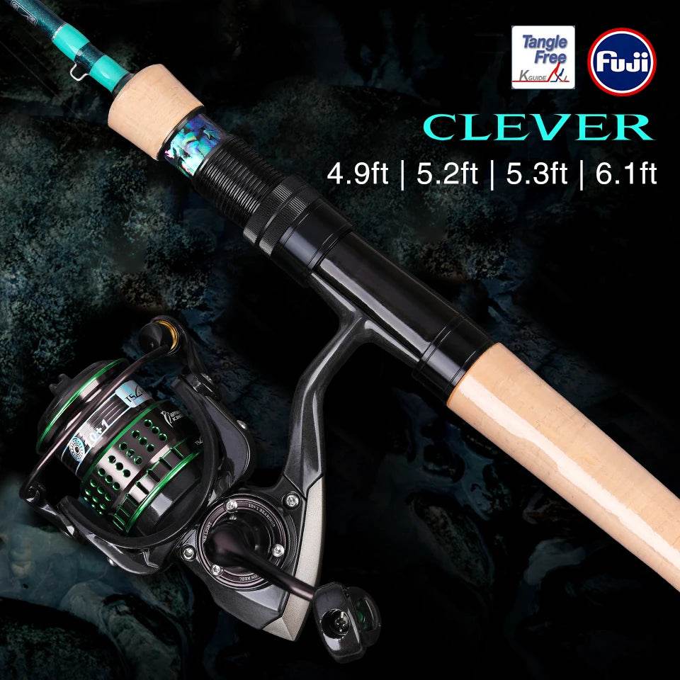 TSURINOYA CLEVER Ultra-light Trout Rod - Fish & Cheaps | Fishing & Outdoor Gear