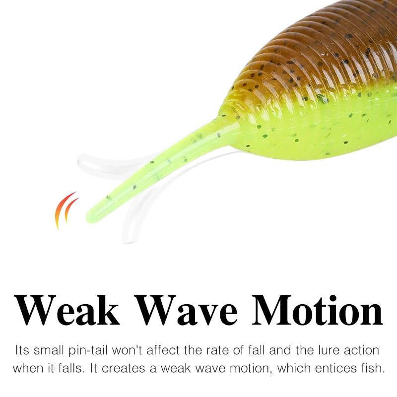 TSURINOYA AMBUSH 96.5mm No Sinker Soft Bait - Fish & Cheaps | Fishing & Outdoor Gear