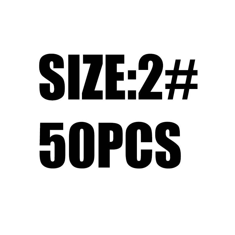 Supercontinent 50PCS Pike Fishing Swivels & Connector Pins - Fish & Cheaps | Fishing & Outdoor Gear