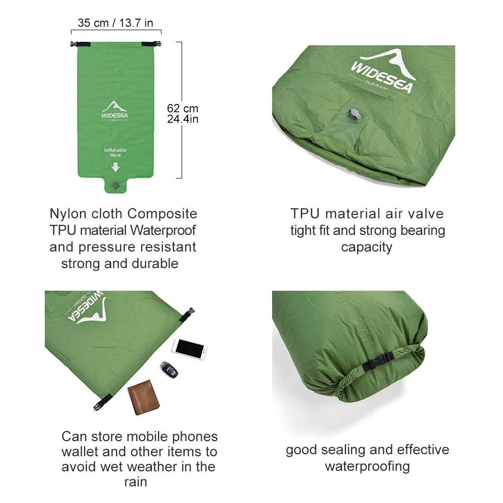 Widesea Ultralight Inflatable Camping Mattress - Fish & Cheaps | Fishing & Outdoor Gear