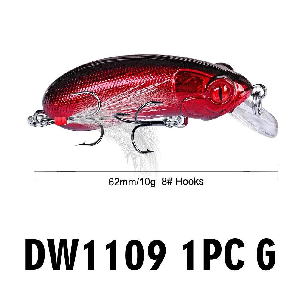 PROBEROS 6.2cm Floating Minnow – Precision Lure Action - Fish & Cheaps | Fishing & Outdoor Gear