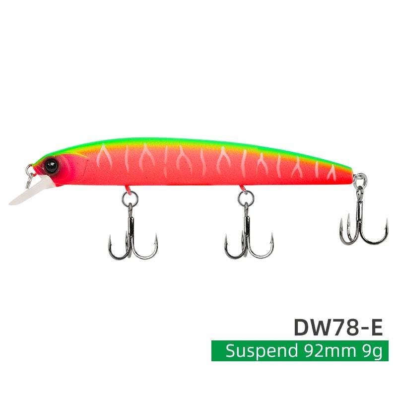 TSURINOYA 92SP Suspending Minnow – DW78 - Fish & Cheaps | Fishing & Outdoor Gear