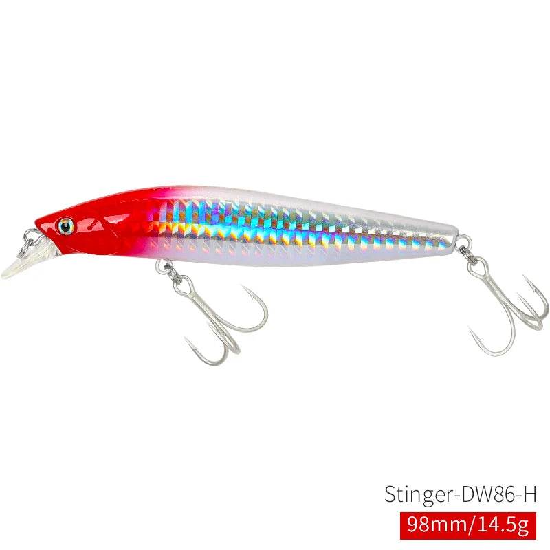 TSURINOYA 98SP Suspending Minnow – Ultra Long Casting Lure - Fish & Cheaps | Fishing & Outdoor Gear