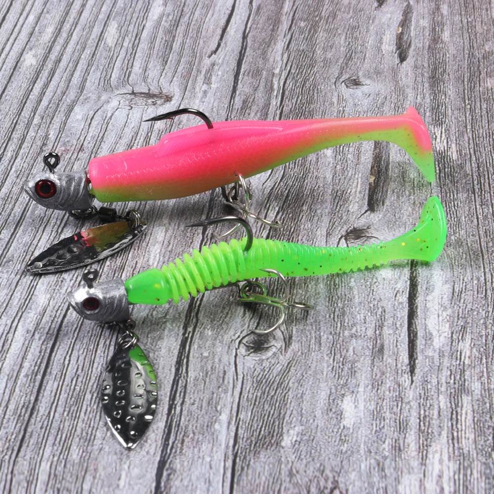 JOHNCOO Willow Blade Jig Head Hooks – 3 Pack - Fish & Cheaps | Fishing & Outdoor Gear