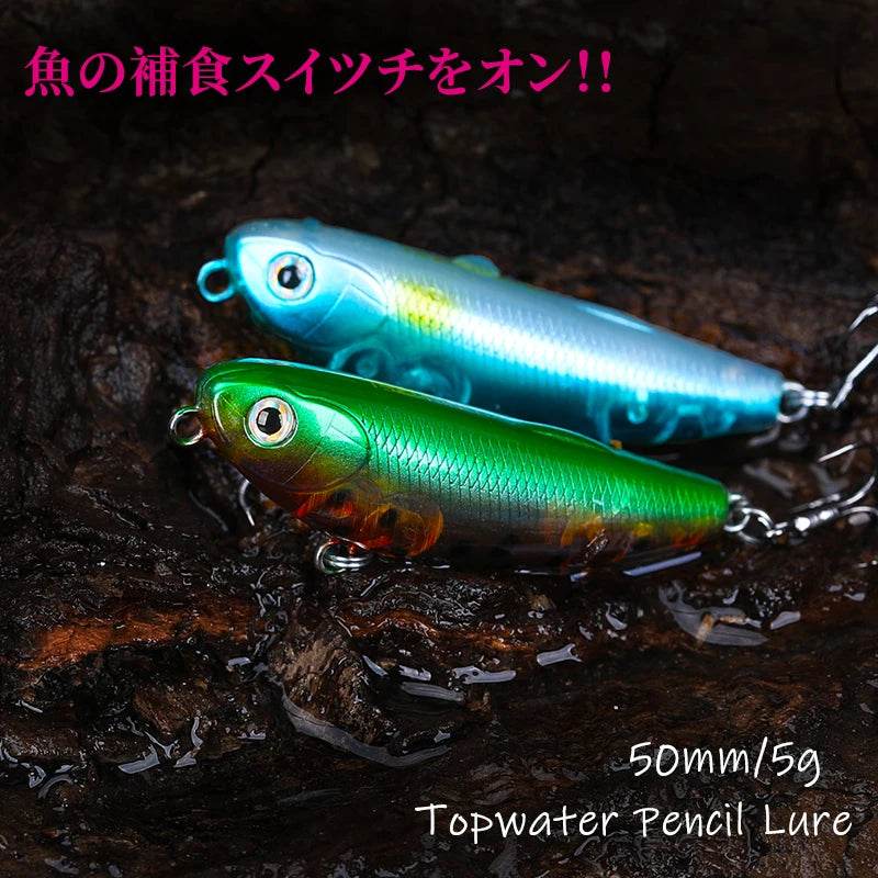 TSURINOYA 50F Top Water Floating Pencil - Fish & Cheaps | Fishing & Outdoor Gear