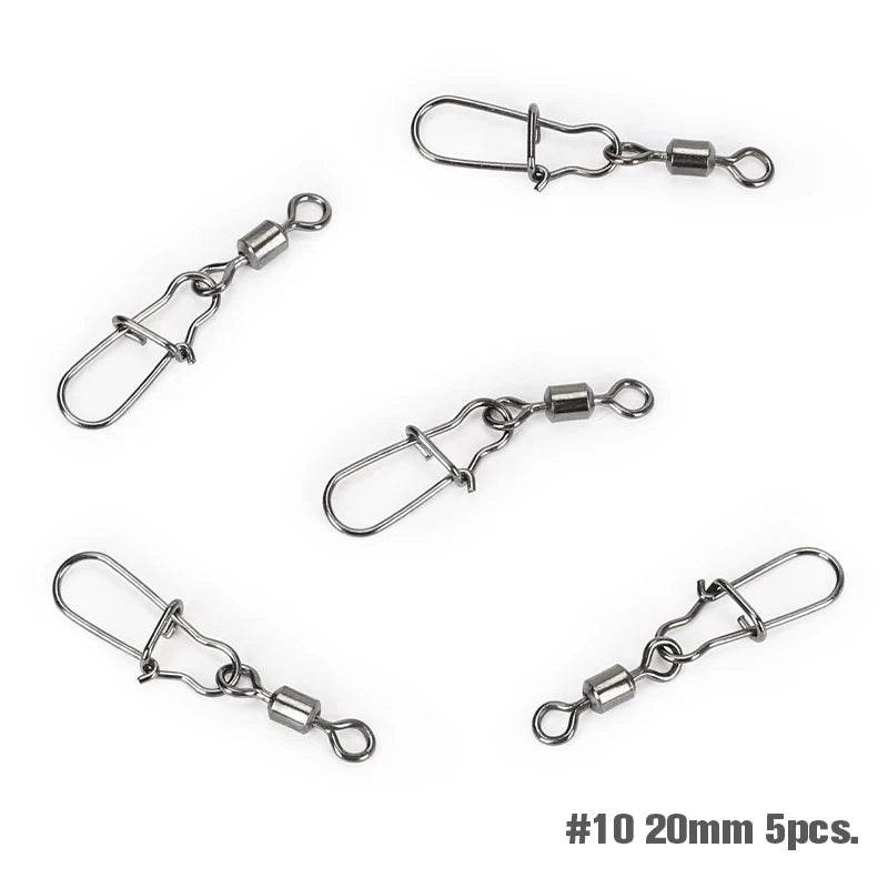 TSURINOYA Rolling Swivel Snap Connector - Fish & Cheaps | Fishing & Outdoor Gear