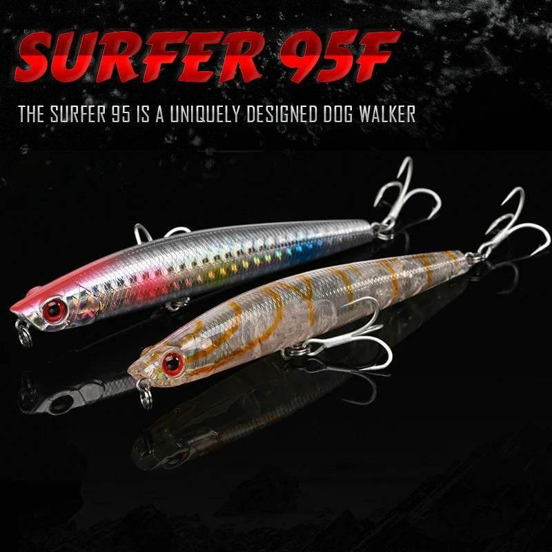 ALLBLUE SURFER 95 Surface Popper Pencil - Fish & Cheaps | Fishing & Outdoor Gear