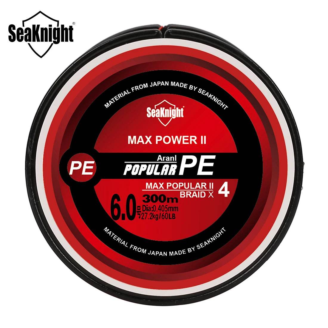 SeaKnight TriPoseidon 4-Strand 300M PE Braided Fishing Line - Fish & Cheaps | Fishing & Outdoor Gear